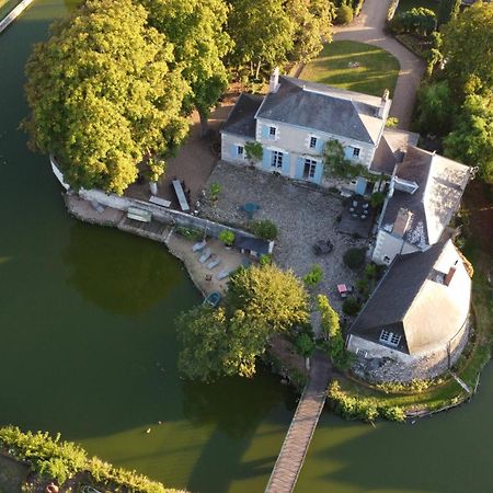 Les Douves Bed & Breakfast Onzain Bagian luar foto